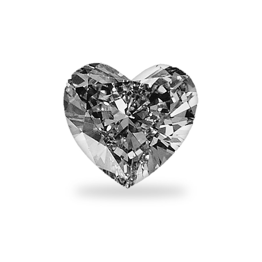Heart diamond, photograph