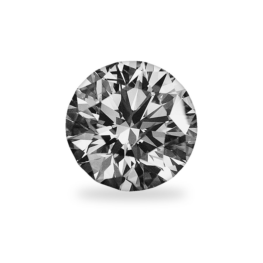 Round Brilliant diamond, photograph