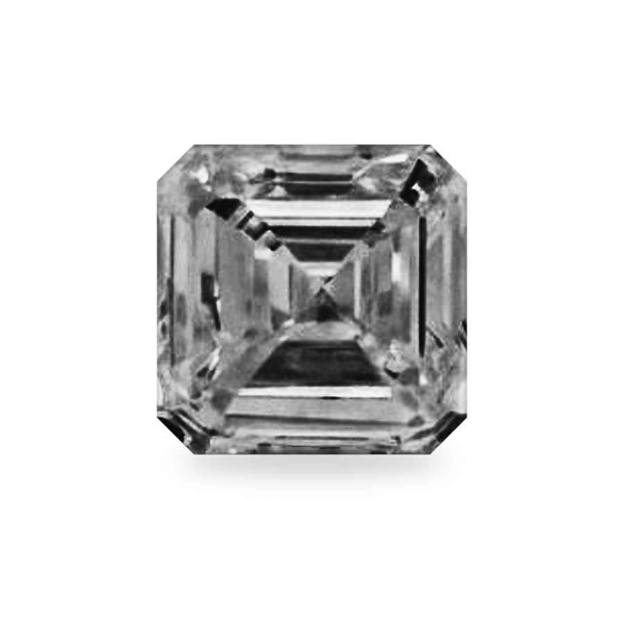 Asscher diamond, photograph